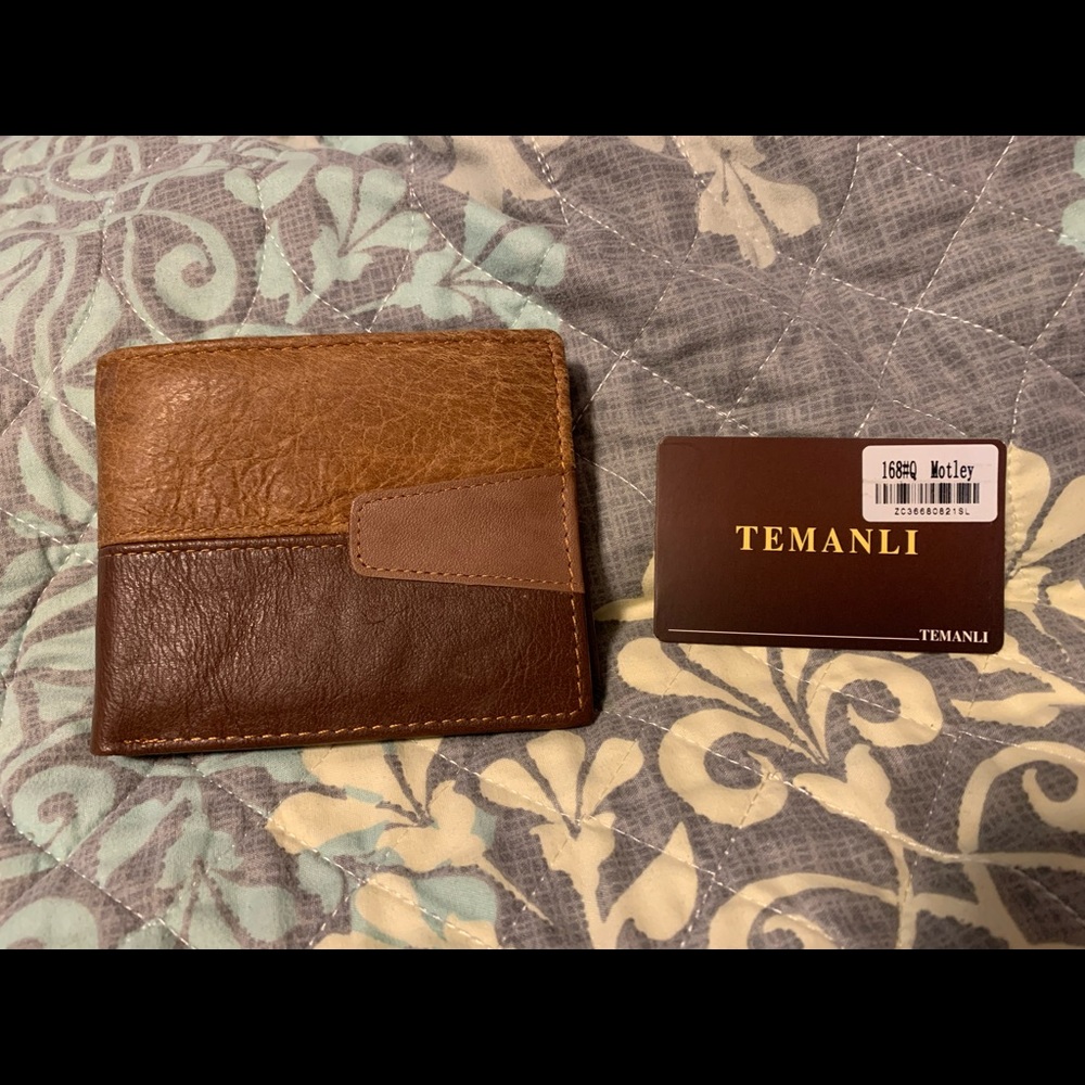 Temanli Men’s Leather Wallet